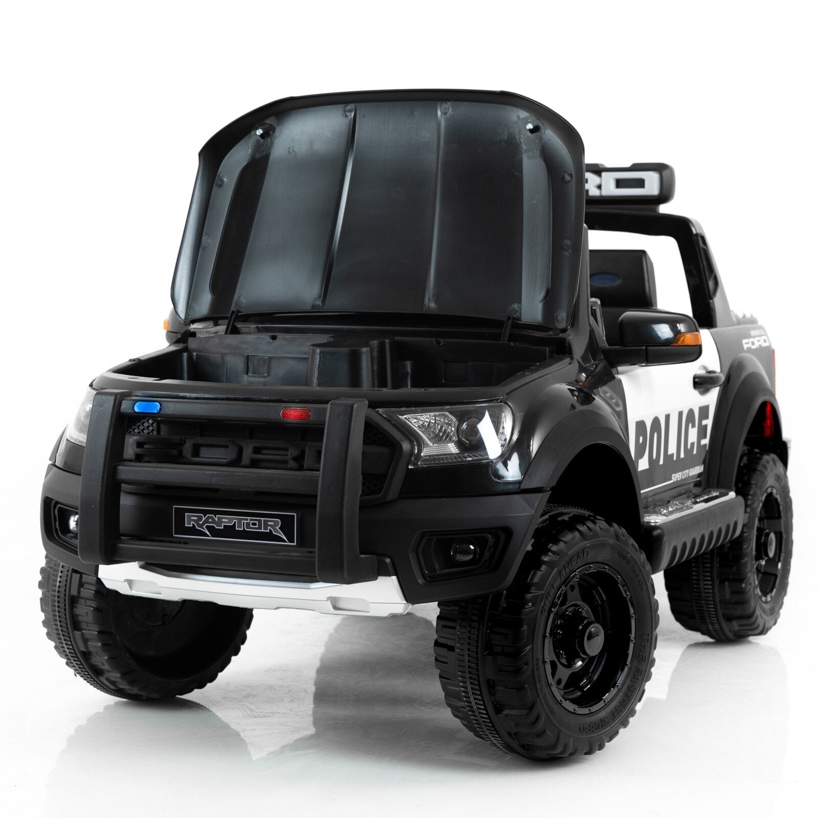 Elbil Politibil Ford Ranger Raptor 12V