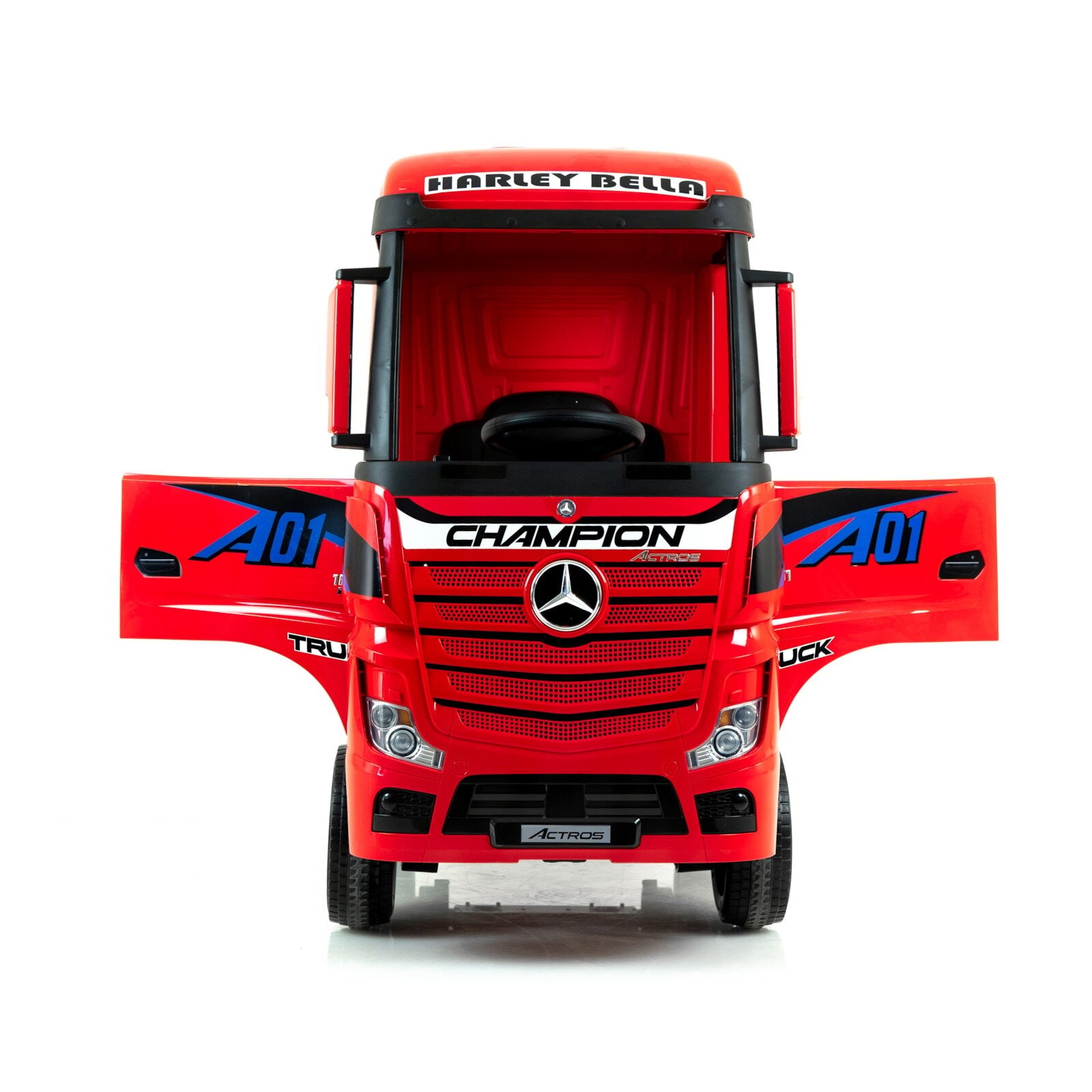 Elbil Lastbil Mercedes Actros 4WD - Rød