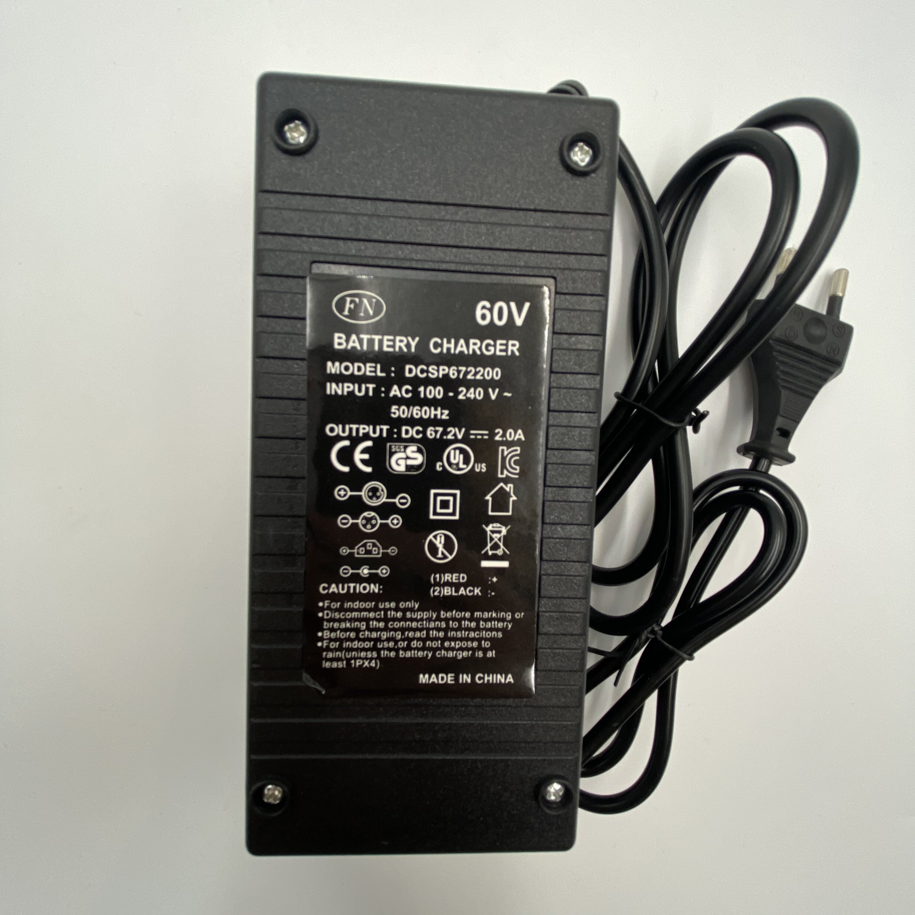 Oplader 60V til RS2400