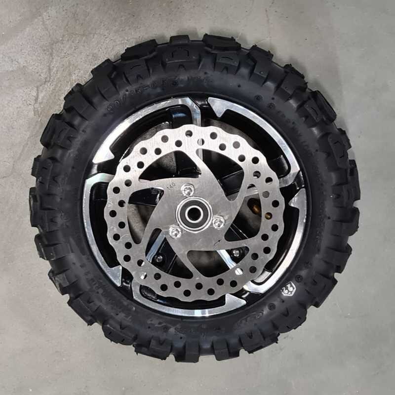 Forhjul med dæk og slange, 1600W-2000W, 90/65-6,5 EcoDrive