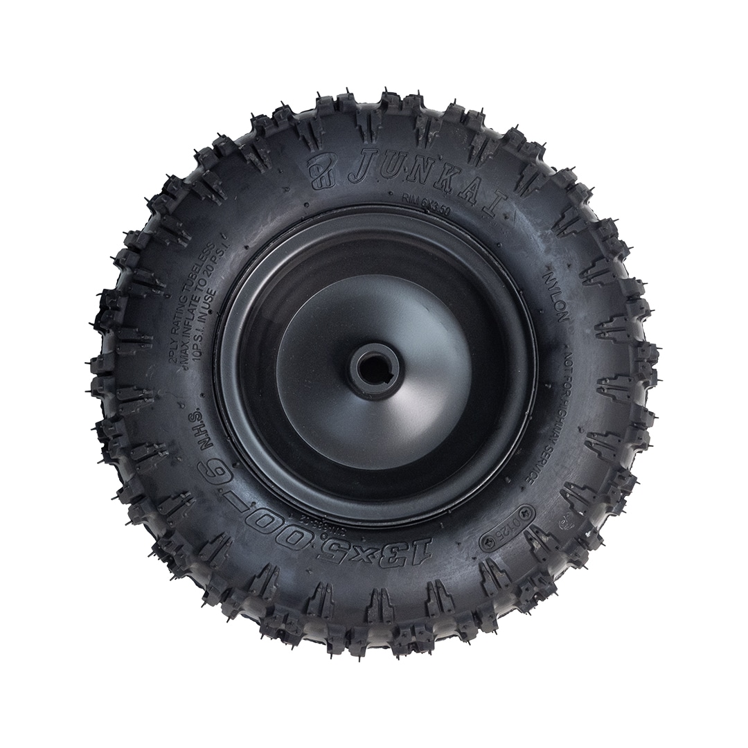 Bakhjul till El-ATV Tubeless  - Grön