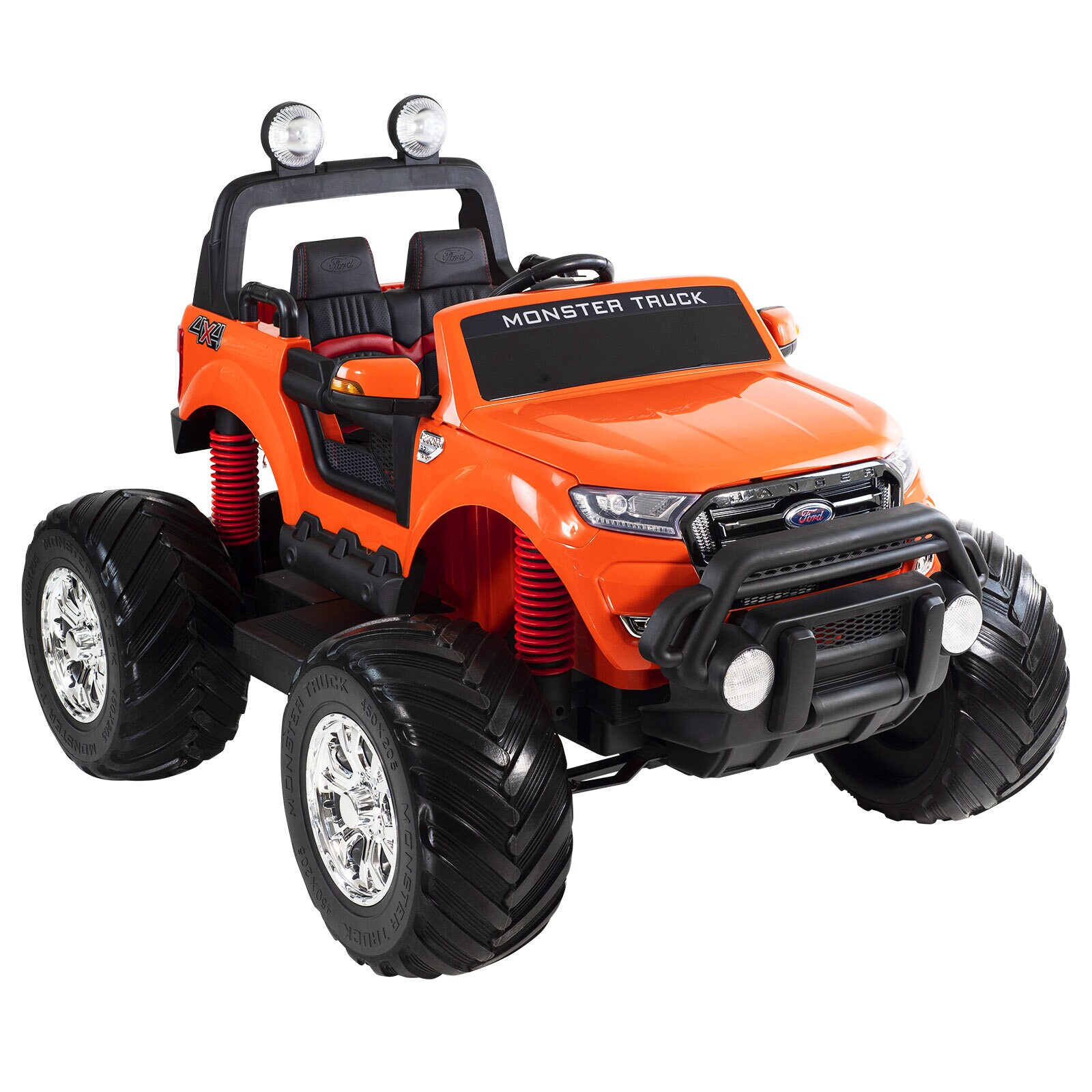 Elbil barn Ford Ranger Monster Truck 4WD 12V