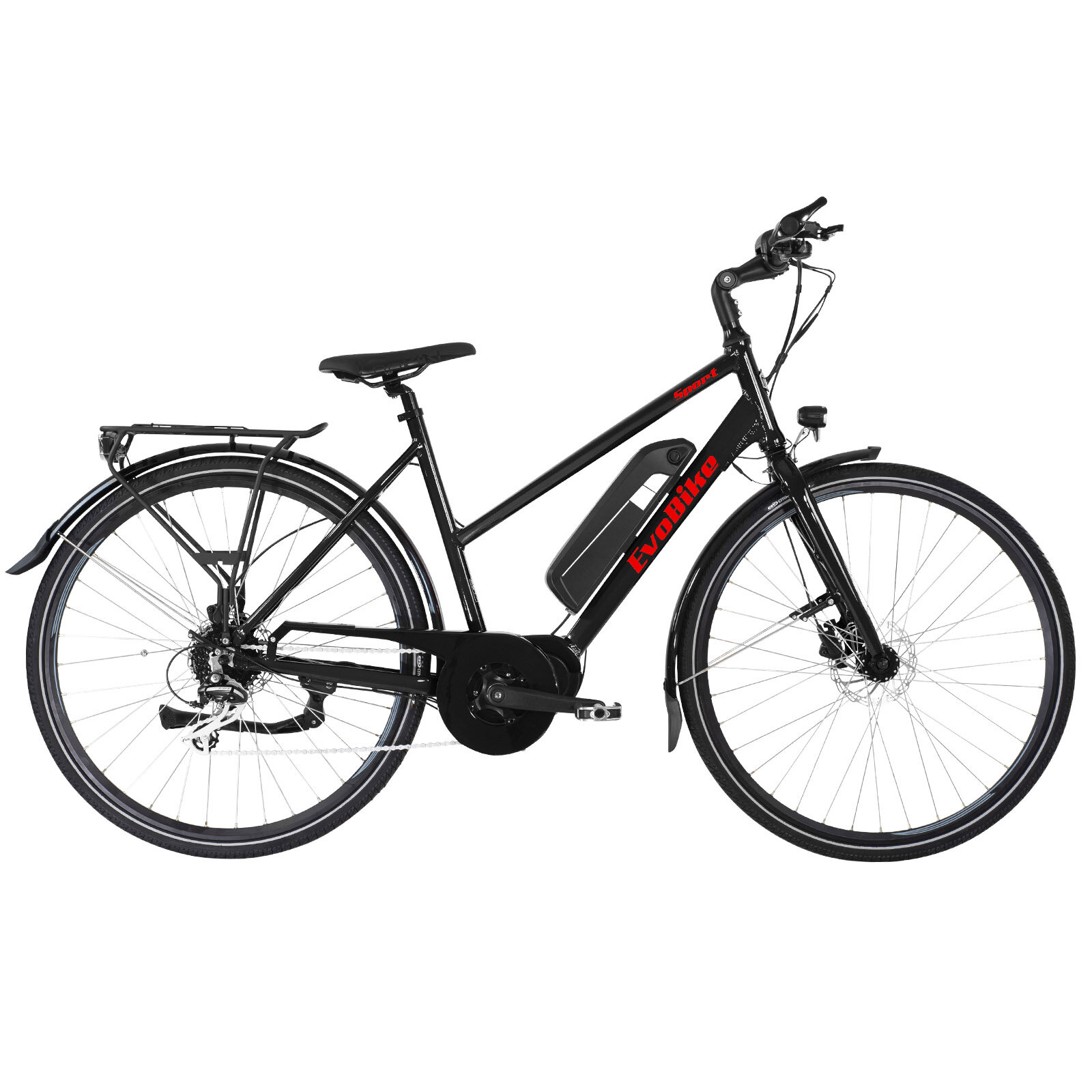 EvoBike SPORT-9 Mid-Drive 250W - Dame