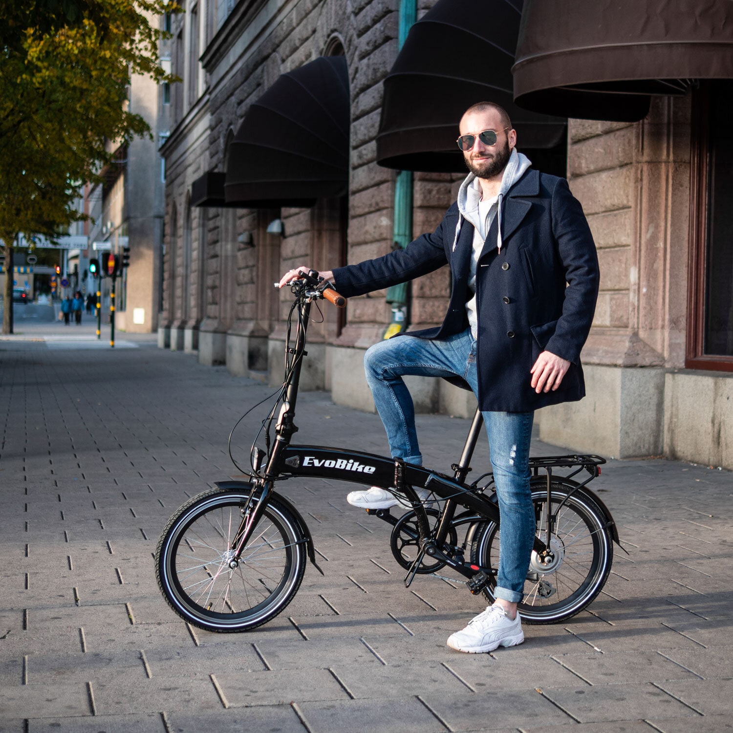 Elcykel EvoBike Travel - Hopfällbar - 2022