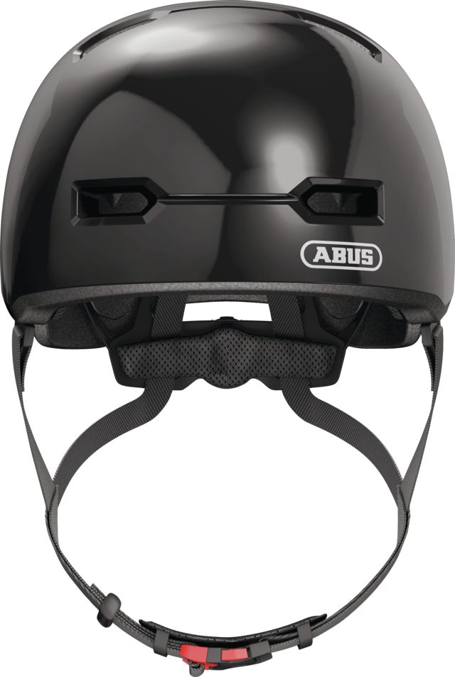 Abus Skurb Kid hjelm, Shiny Black
